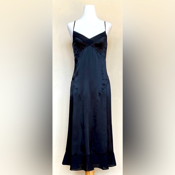 Dkny Dresses & Skirts - DKNY Silk Black Dress